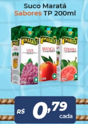 Atakarejo Suco Marata Sabores TP 200ml oferta
