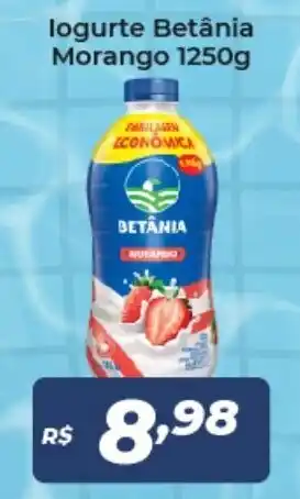 Atakarejo Iogurte Betania Morango 1250g oferta