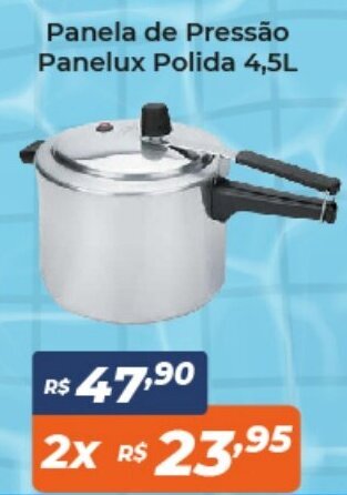 Atakarejo Panela de Pressao Panelux Polida 4.5L oferta