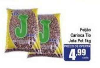 Higa's Supermercado Feijao Carioca Tio Jota pct 1kg oferta