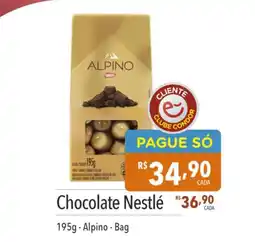 Supermercados Condor Chocolate Nestlé Alpino oferta