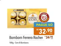 Supermercados Condor Bombom Ferrero Rocher Com 8 Bombons oferta
