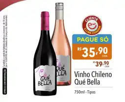 Supermercados Condor Vinho Chileno Qué Bella oferta