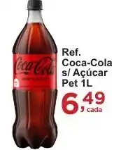 Rossi Supermercado Ref. Coca-Cola s/ Açúcar Pet oferta