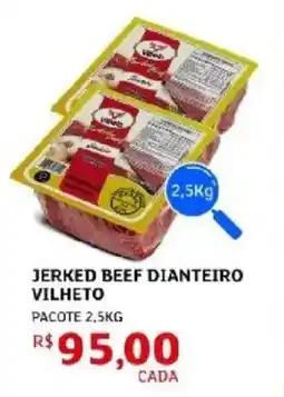 Assaí Atacadista JERKED BEEF DIANTEIRO VILHETO oferta