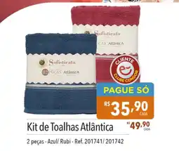 Supermercados Condor Kit de Toalhas Atlântica oferta