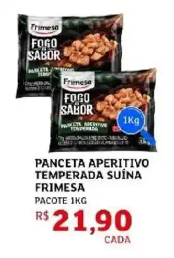 Assaí Atacadista Panceta aperitivo temperada suína frimesa oferta