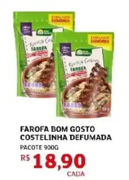Assaí Atacadista Farofa bom gosto costelinha defumada oferta