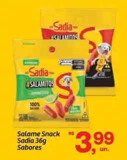 Fort Atacadista Salame Snack SadiaS Sabores oferta