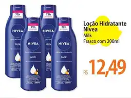 Atacadão Loção Hidratante Nivea Milk oferta