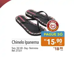 Supermercados Condor Chinelo Ipanema oferta