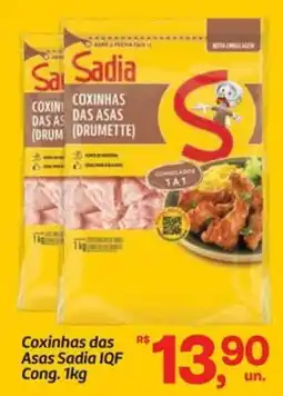 Fort Atacadista Coxinhas das Asas Sadia IQF Cong. oferta
