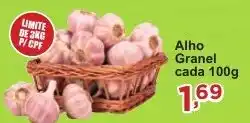 Rossi Supermercado Alho Granel cada oferta