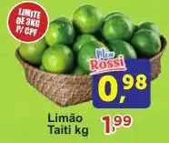 Rossi Supermercado Limão Taiti oferta