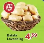 Rossi Supermercado Batata Lavada oferta