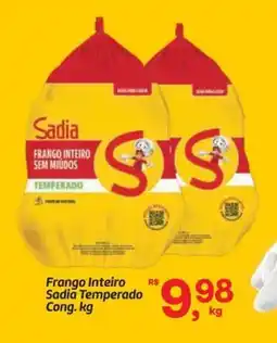 Fort Atacadista Frango Inteiro Sadia Temperado Cong. oferta