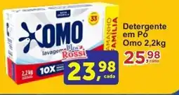 Rossi Supermercado Detergente em Pó Omo oferta