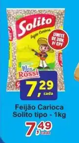 Rossi Supermercado Feijão Carioca Solito tipo oferta