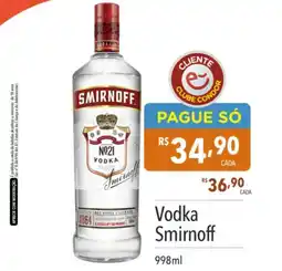 Supermercados Condor Vodka Smirnoff oferta