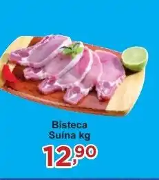 Rossi Supermercado Bisteca Suína oferta