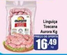 Higa's Supermercado Linguica Toscana Aurora 1kg oferta