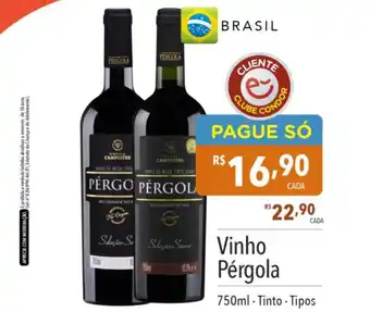 Supermercados Condor Vinho Pérgola oferta
