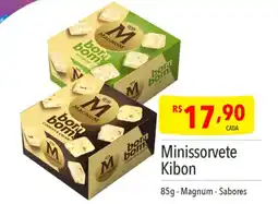 Supermercados Condor Minissorvete Kibon oferta