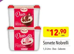 Supermercados Condor Sorvete Nobrelli Duo - Sabores oferta