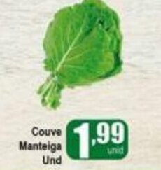 Higa's Supermercado Couve Manteiga Un. oferta