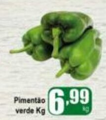 Higa's Supermercado Pimentao Verde 1kg oferta