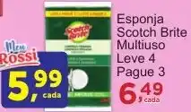 Rossi Supermercado Esponja Scotch Brite Multiuso oferta