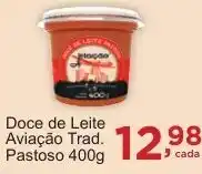 Rossi Supermercado Doce de Leite Aviação Trad. Pastoso oferta