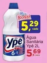 Rossi Supermercado Agua Sanitária Ypê oferta