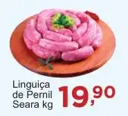 Rossi Supermercado Linguiça de Pernil Seara oferta
