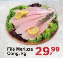 Rossi Supermercado Filé Merluza Cong. oferta