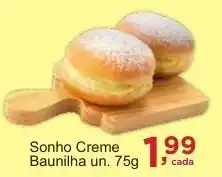 Rossi Supermercado Sonho Creme Baunilha un. oferta