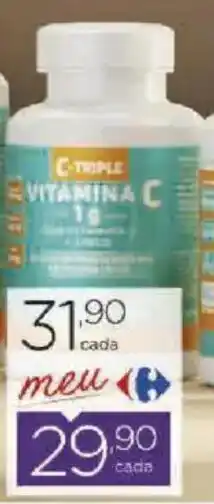 Carrefour C-triple vitamina c oferta
