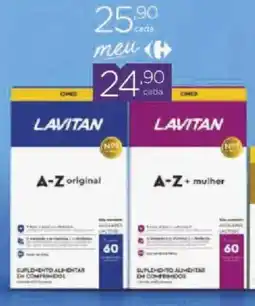 Carrefour Lavitan A-Z+mulher oferta