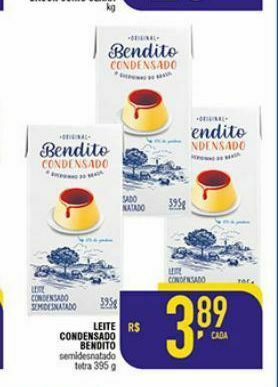 Mercantil Rodrigues Leite condensado bendito oferta