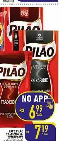 Mercantil Rodrigues Café pilão tradicional oferta