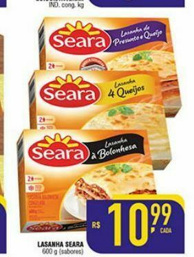 Mercantil Rodrigues Lasanha seara oferta