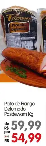 Zona Sul Peito de Frango Defumado Pasdewam oferta