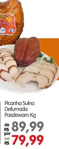 Zona Sul Picanha Suína Defumada Pasdewam oferta