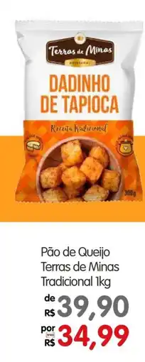 Zona Sul Pão de Queijo Terras de Minas Tradicional oferta
