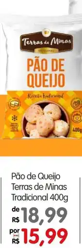 Zona Sul Pão de Queijo Terras de Minas Tradicional oferta