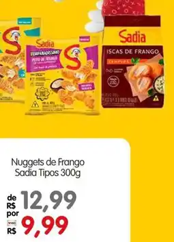 Zona Sul Nuggets de Frango Sadia Tipos oferta