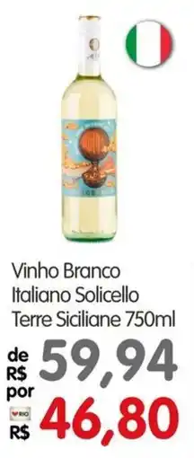 Zona Sul Vinho Branco Italiano Solicello Terre Siciliane oferta