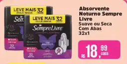 Supermercados Mateus Absorvente Noturno Sempre Livre oferta
