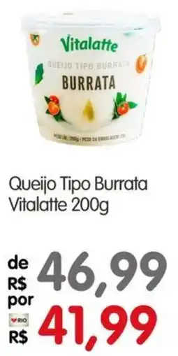 Zona Sul Queijo Tipo Burrata Vitalatte oferta