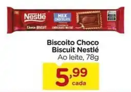 Carrefour Biscoito Choco Biscuit Nestlé Ao leite, oferta